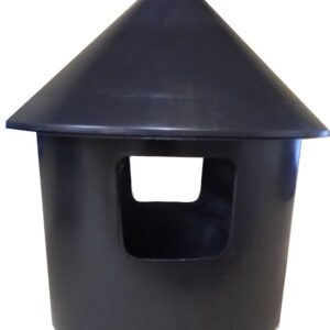 Duiven drinkbak zwart 3 liter