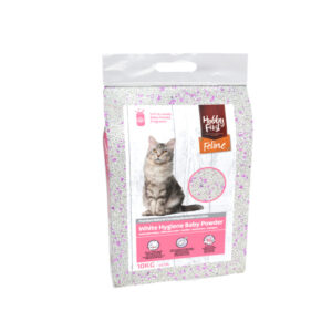 1051343 Hobbyfirst feline white hygiëne kattenbakvulling 12L (alle soorten)
