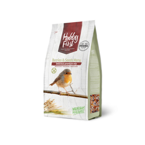 Hobby first berries & seeds menu 4kg
