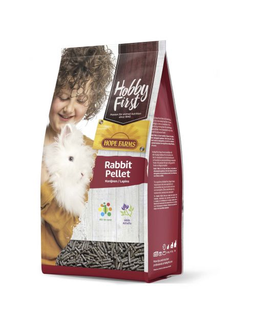 Hobby first rabbit pellet 4 kg